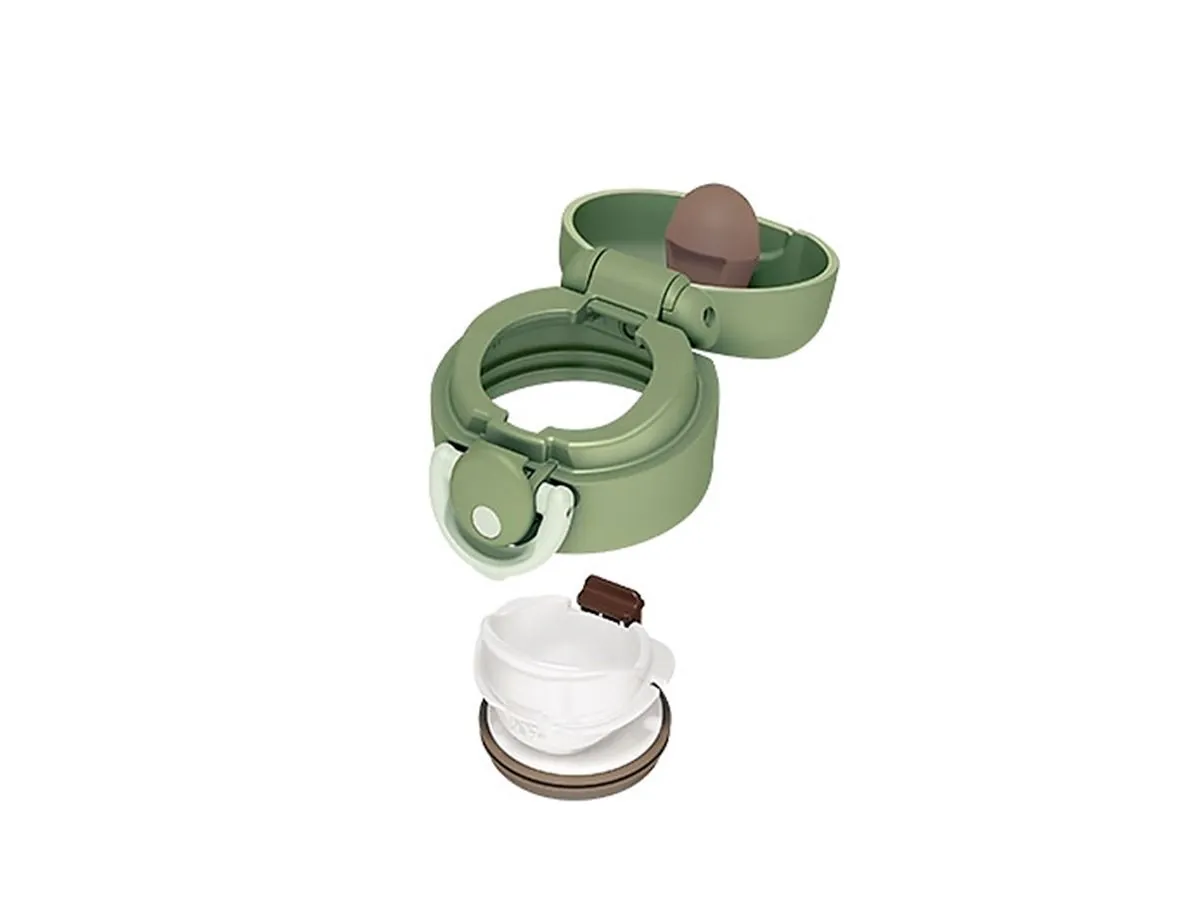 Термокружка THERMOS JNR-601 KKI 0.6L, откидной механизм, хаки