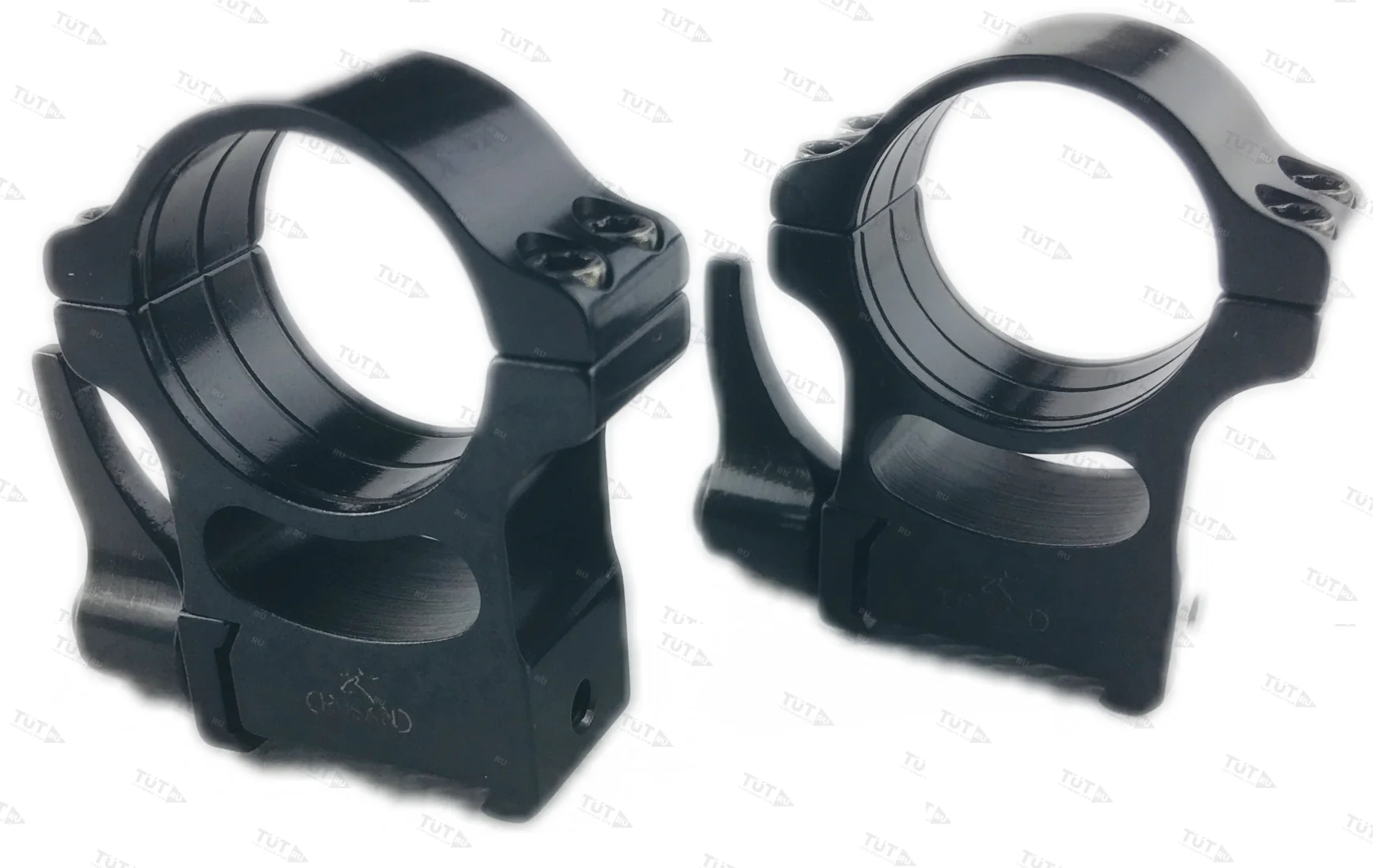 Кольца Rusan быстросъемные Prism 19мм (CZ550) на 25,4мм H19 рычажные (011-19-25,4-19-R)