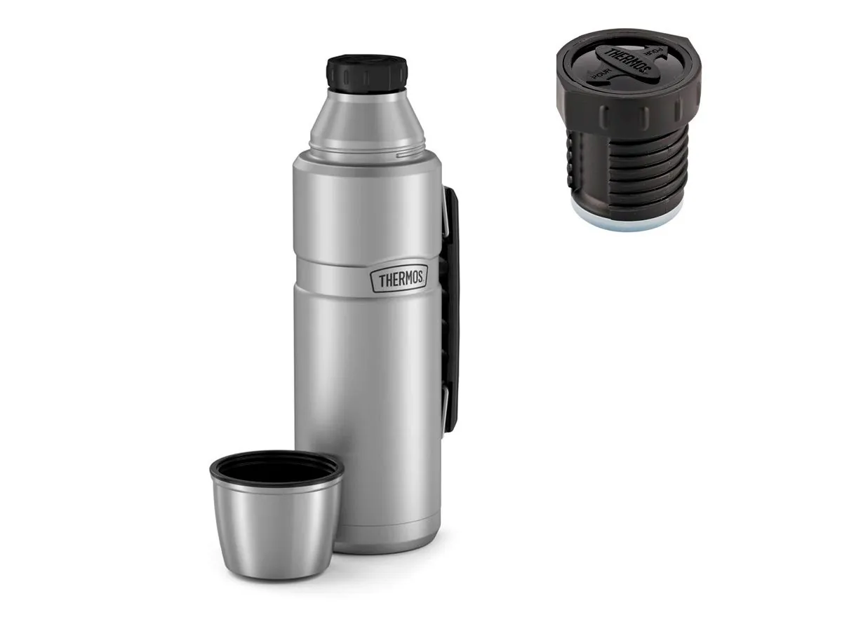 Термос для напитков THERMOS KING SK-2010 MS 1.2L, стальной