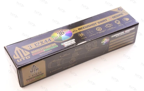 Оптический прицел Leapers Accushot Precision 3-12x44, 30мм, AO, MilDot, подсв., кольца на Weaver/Pic