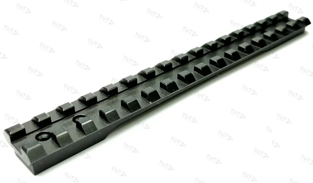 Планка Picatinny Роза ветров Бизон на Remington 700 LA, 167 мм, сталь
