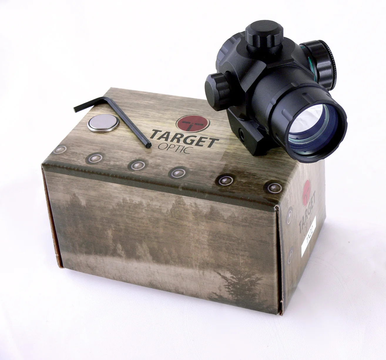 Коллиматор Target Optic 1х22М закрытого типа, на Weaver