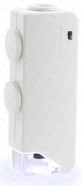 Мини-микроскоп 160х-200х, LED подсветка, футляр