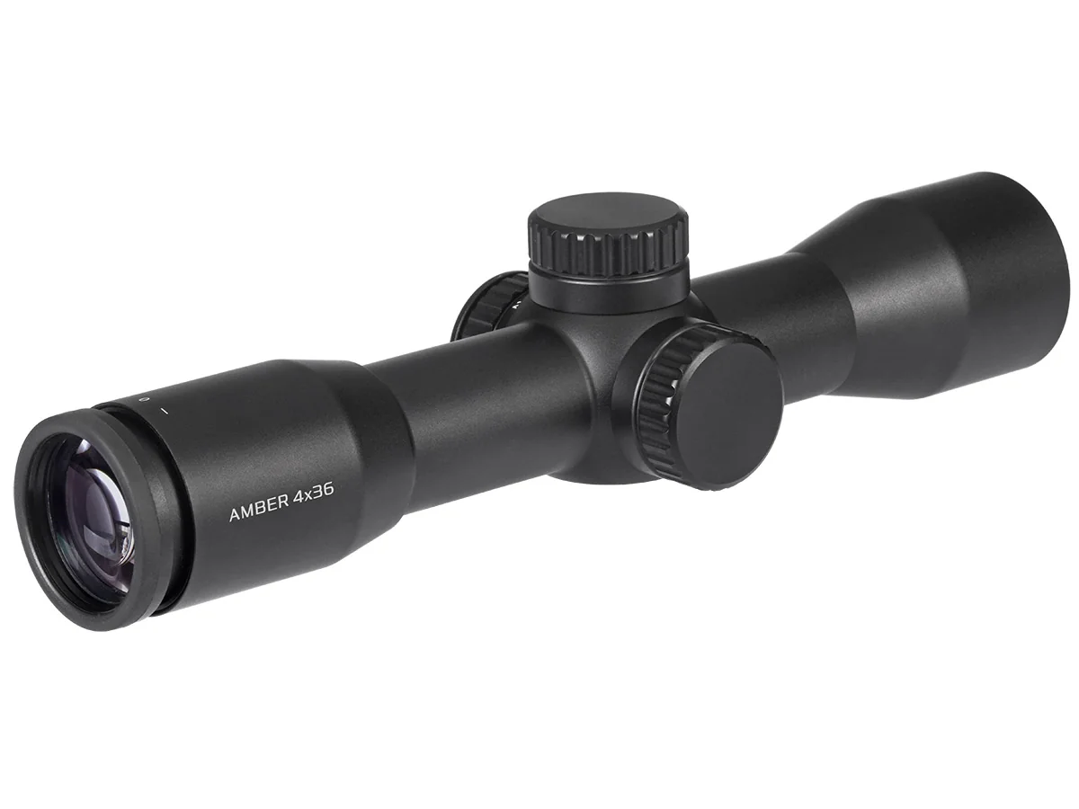 Прицел Gaut Amber 4x36, сетка 27 (Mil-Dot)