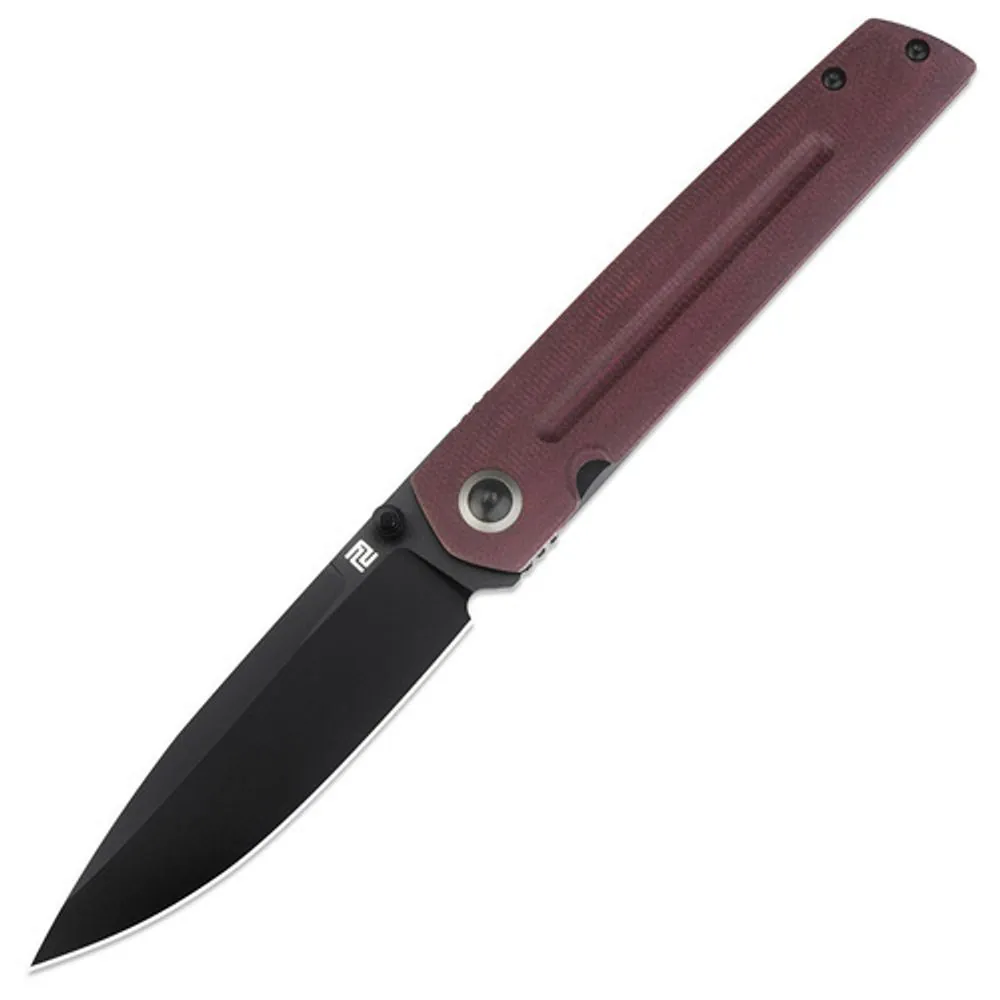 Нож складной Artisan Cutlery Sirius, рук-ть борд.микарта, клинок S35VN, PVD покрытие (AR_1849P-BDRC)