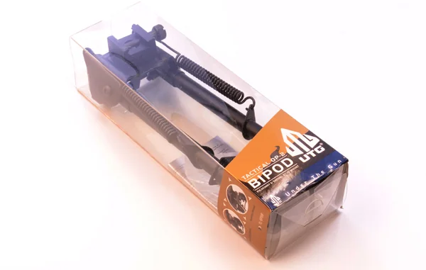 Сошки UTG для установки на оружие на антабку и Picatinny, регулируемые , высота 21 - 32 см.