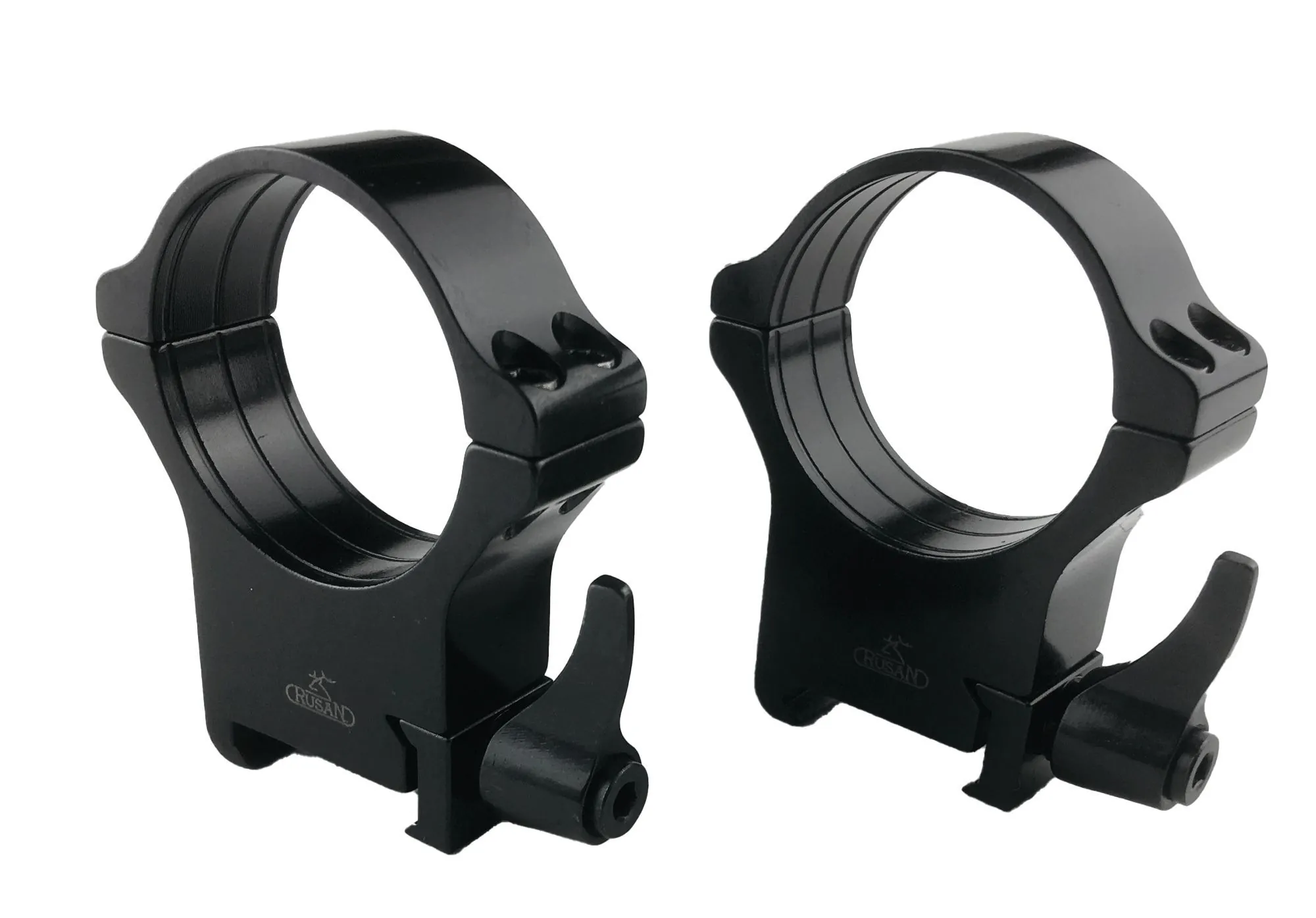 Кольца Rusan быстросъемные Weaver на 34мм H24 рычажые (050-34-24-R)