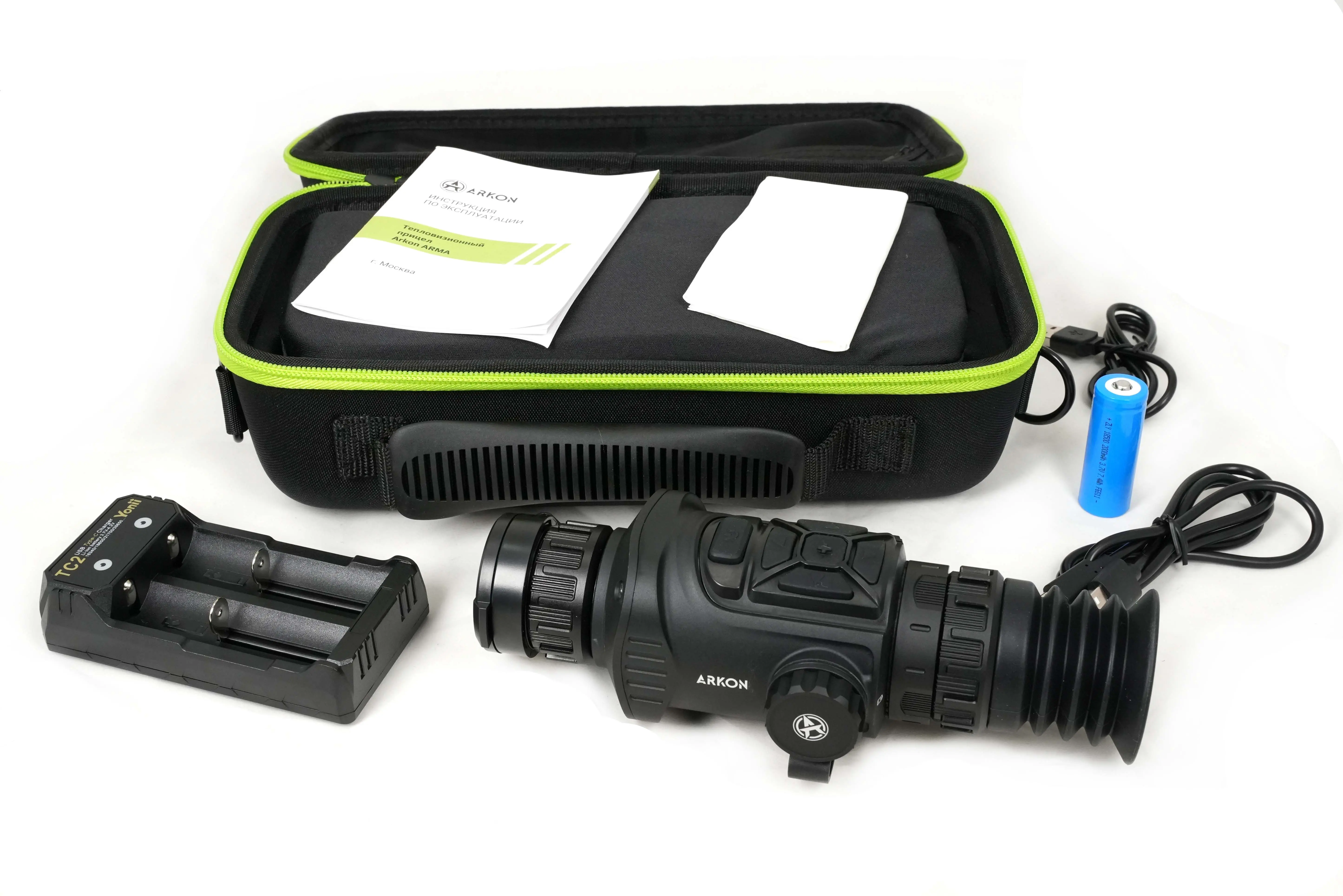 Тепловизионный прицел Arkon Arma LR25 / Аркон Арма ЛР 25 (с баллистическим калькулятором)