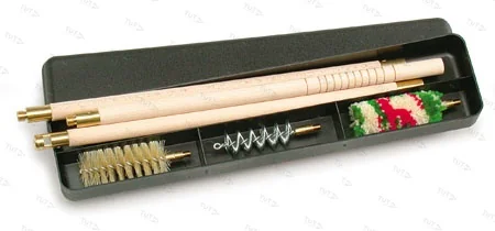 Набор для чистки Stil Crin в пласт. футляре (дерев. шомпол) , к.12