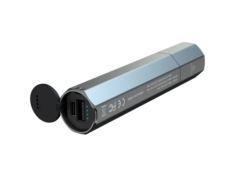 Фонарь Fenix E-CP с функцией повербанка, голубой (E-CPBL)