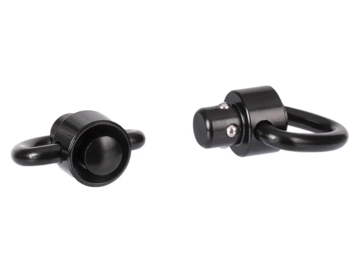 Антабки ShotTime быстросъёмные QD, для карабина, 2 штуки, чёрная