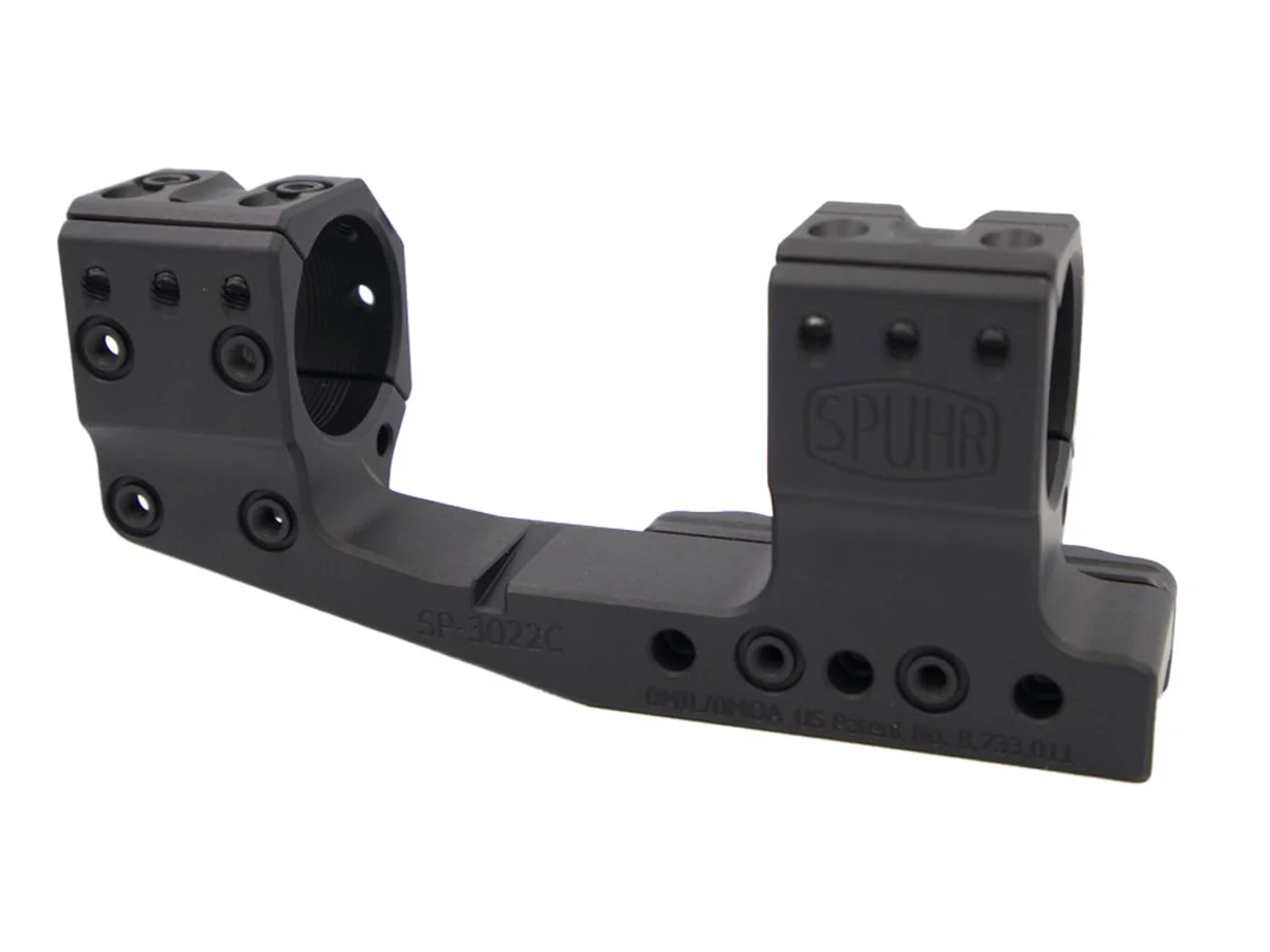 Кронштейн SPUHR Cantilever Scope Mount Gen3 30мм на Picatinny, вынос 70мм, h=38мм, 0MIL