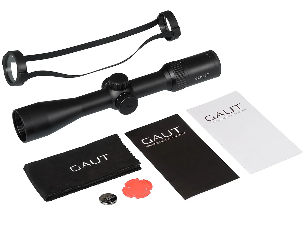 Прицел Gaut Nephrite 3-9x42, сетка 74