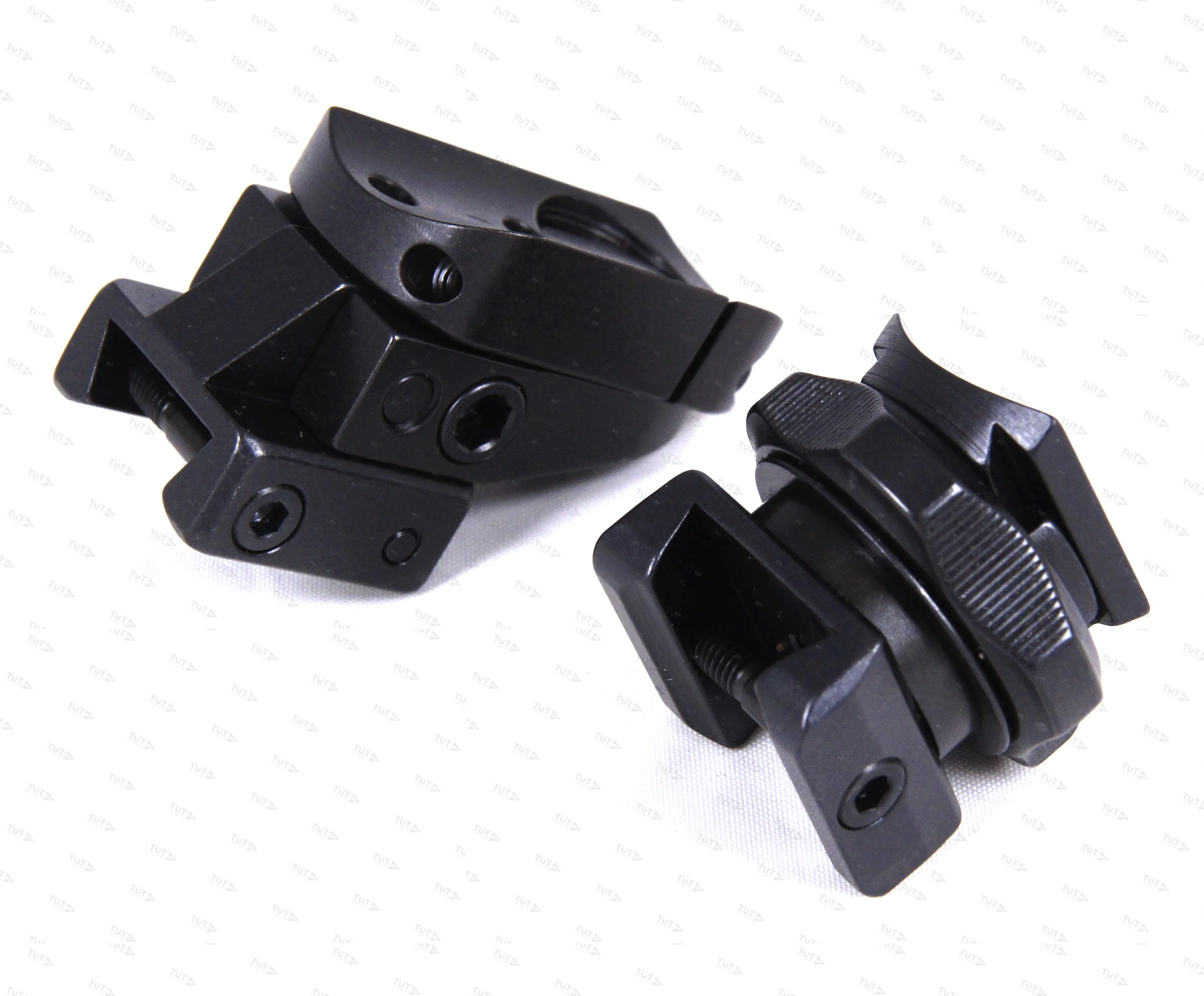 Поворотный кронштейн на раздельных основаниях MAK на Benelli Argo/Browning BAR II на LM-призму (1022