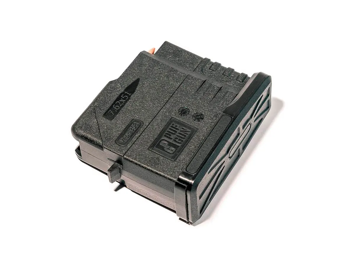 Магазин Pufgun На Вепрь-308, 7,62Х51, 5 Патронов, Полимер, Черный, 90Гр.