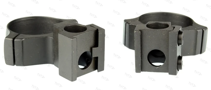 Кольца раздельные KOZAP CZ527 D30мм с окном визира BH14.8 (No.19*) низкие