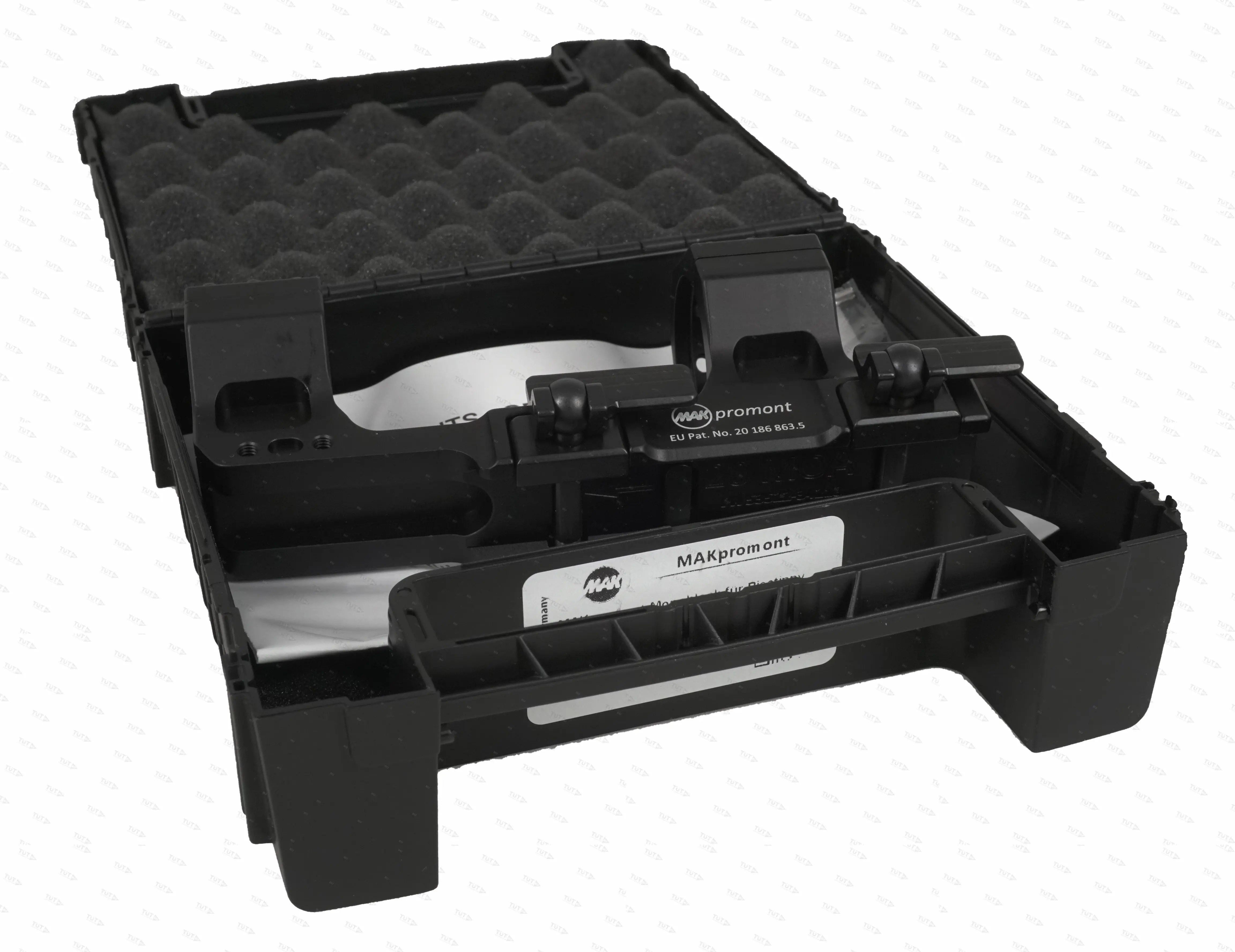 Быстросъемный тактический кронштейн с выносом MAKpromont на Picatinny, 34 мм, BH=23, 20MOA