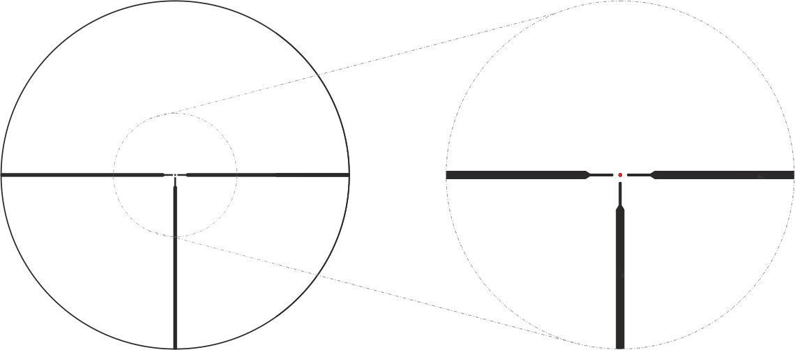 Оптический прицел Yukon Jaeger (Егерь) 1-4х24 с меткой T01i