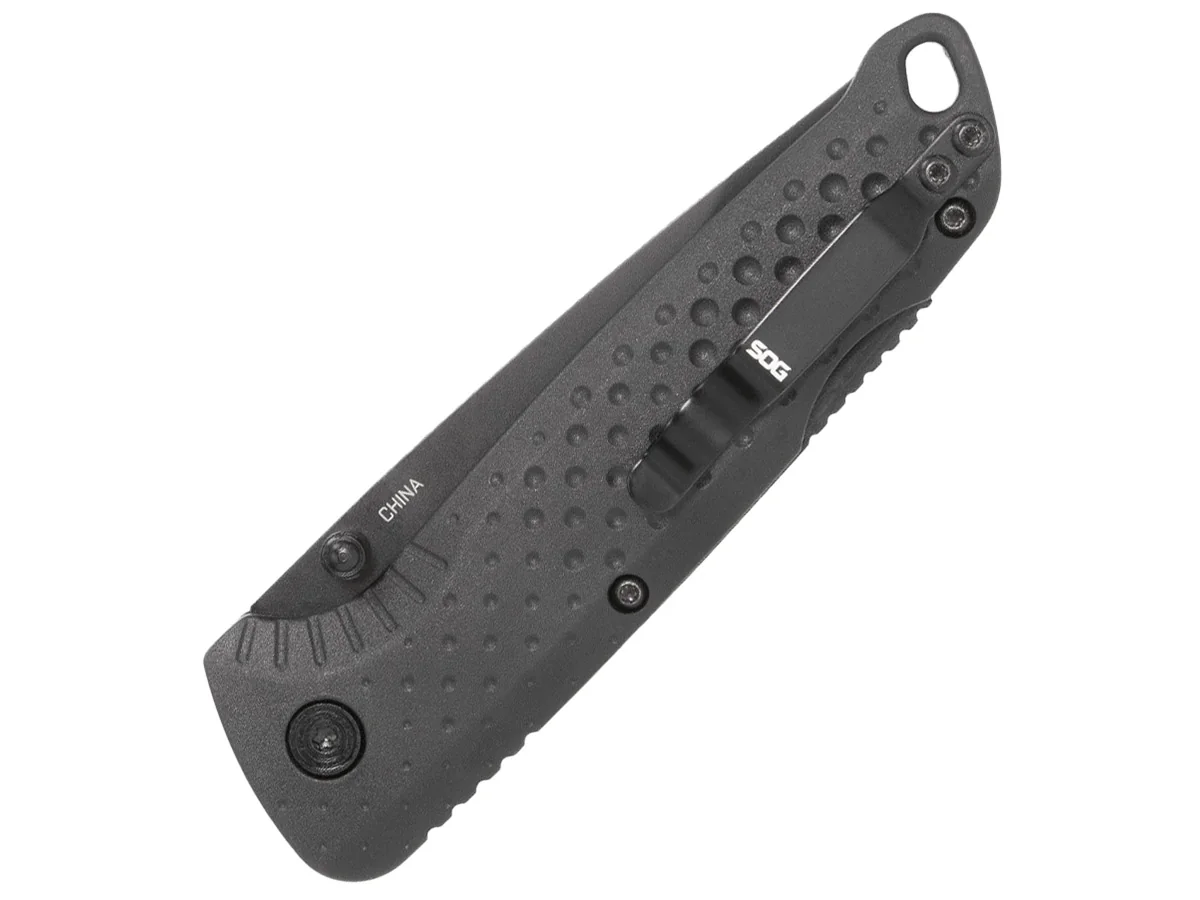 Нож складной SOG Adventurer LB Blackout, сталь 5Cr15MoV,рукоять GRN,блистер