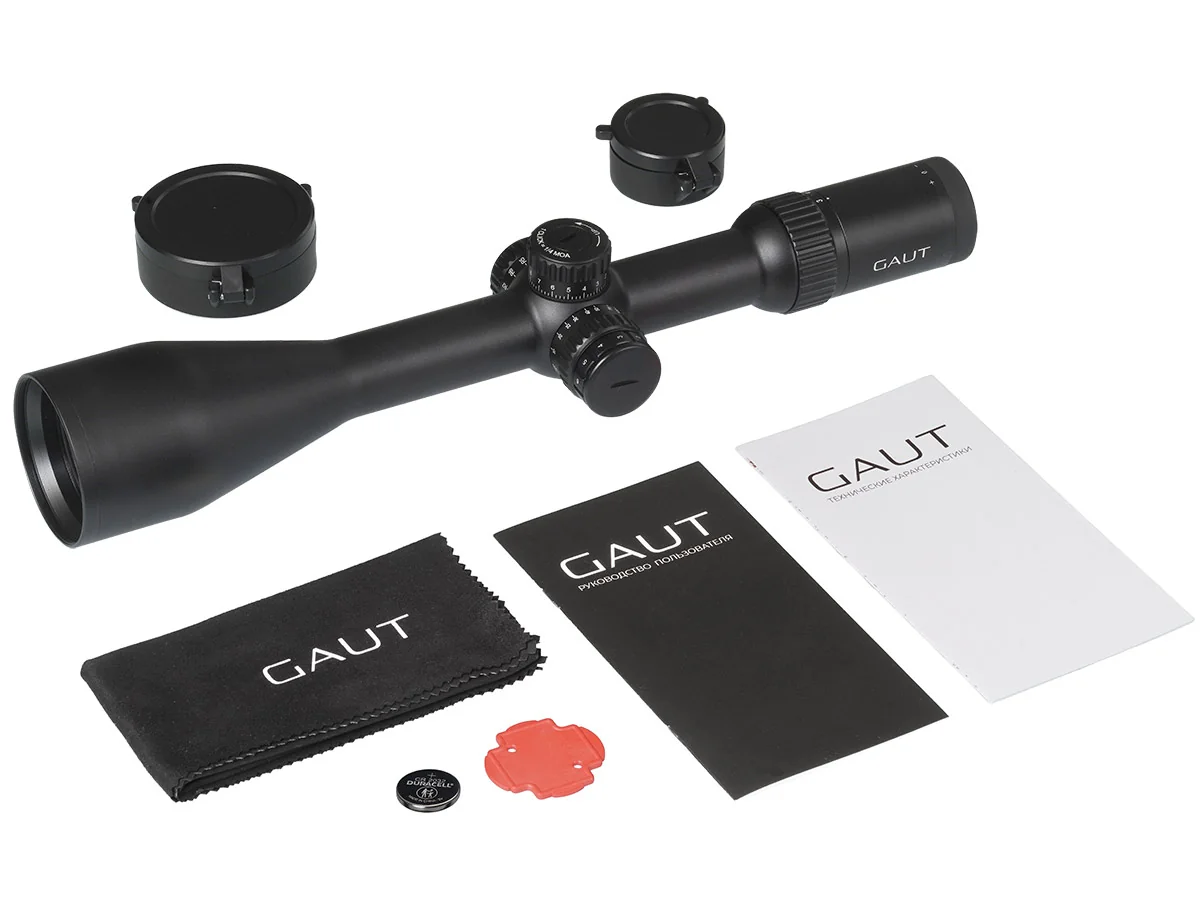 Прицел Gaut  Obsidian 3-24x56 SF, сетка 31 (Half MD)