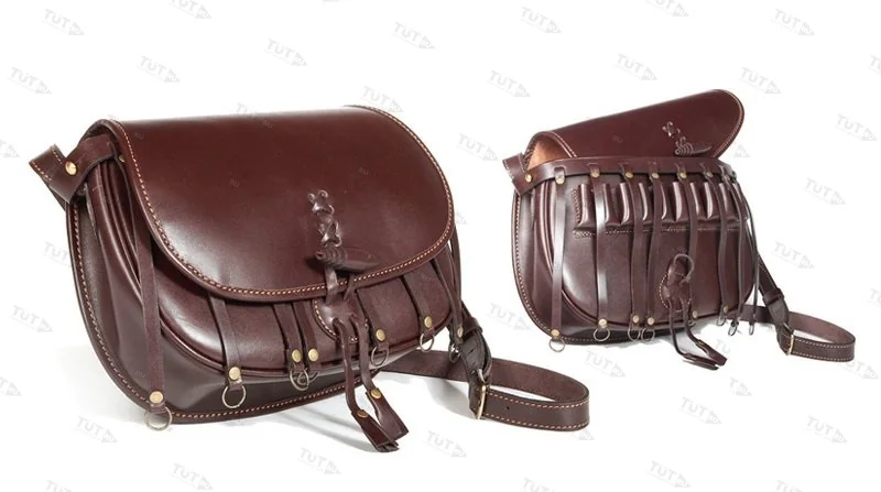 Ягдташ с патронташем ПФ Вектор 3-18 (кожа)