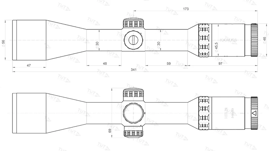 Оптический прицел Kahles Helia 2-10x50i сетка 4-Dot