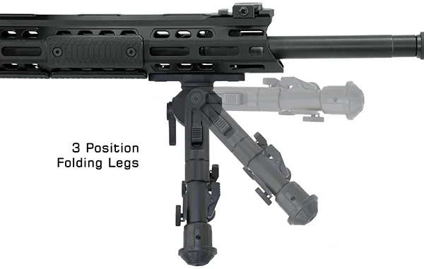 Сошки Leapers UTG TL-BPM03 для установки на M-Lok, 20-30см (360°)