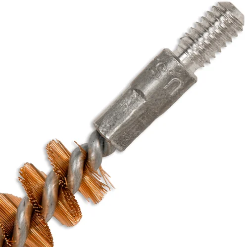 Набор бронзовых ершиков 3шт Bore Tech Bronze Rifle Brush, .243 кал., резьба папа 8/32 BTBR-06-003