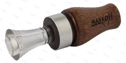 Манок Mankoff поликарбонатный + деревянный на белолобого гуся, серии "В.А." Lux с видеопособием