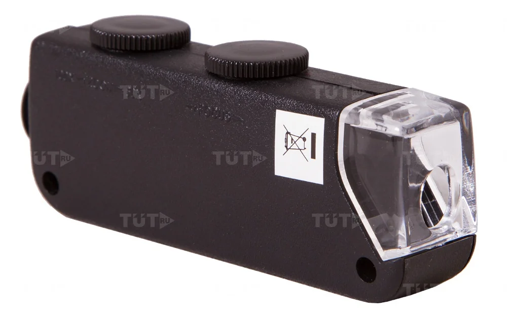 Микроскоп карманный Bresser 60x–100x со светодиодной подсветкой