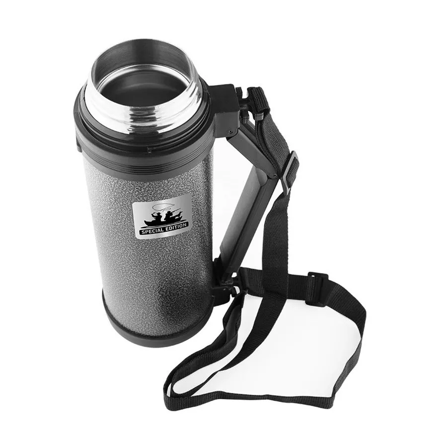 Термос универсальный THERMOcafe HAMMP-1800 F&H 1.8L, складная ручка