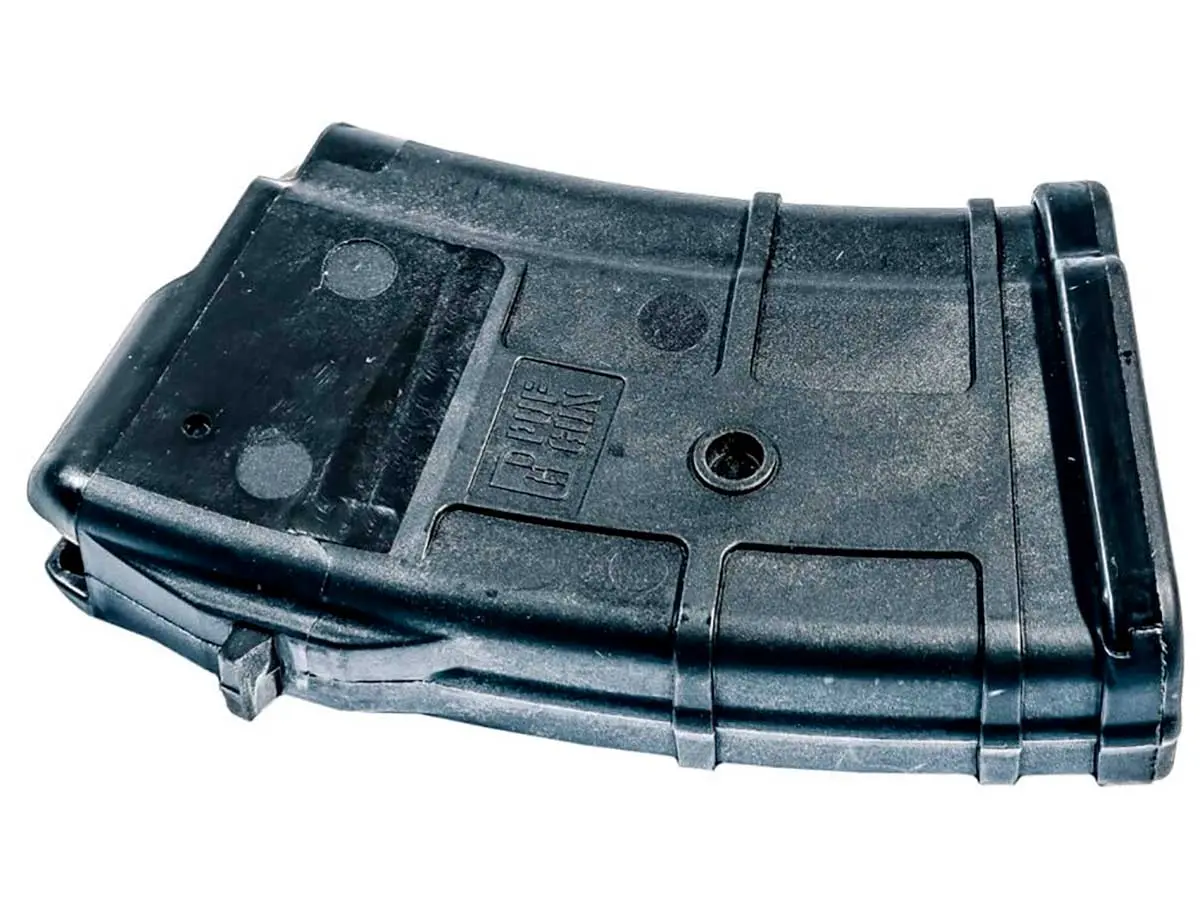 Магазин Pufgun На Впо-133/Сайга-Мк/М (Без Сухаря), 7,62Х39, 10 Патронов, Полимер, Черный, 109Гр.