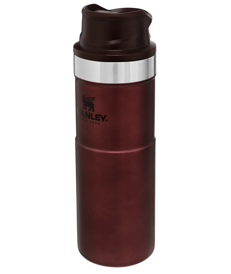 Термокружка STANLEY Classic Trigger Action 0,47L One hand 2.0 Красная