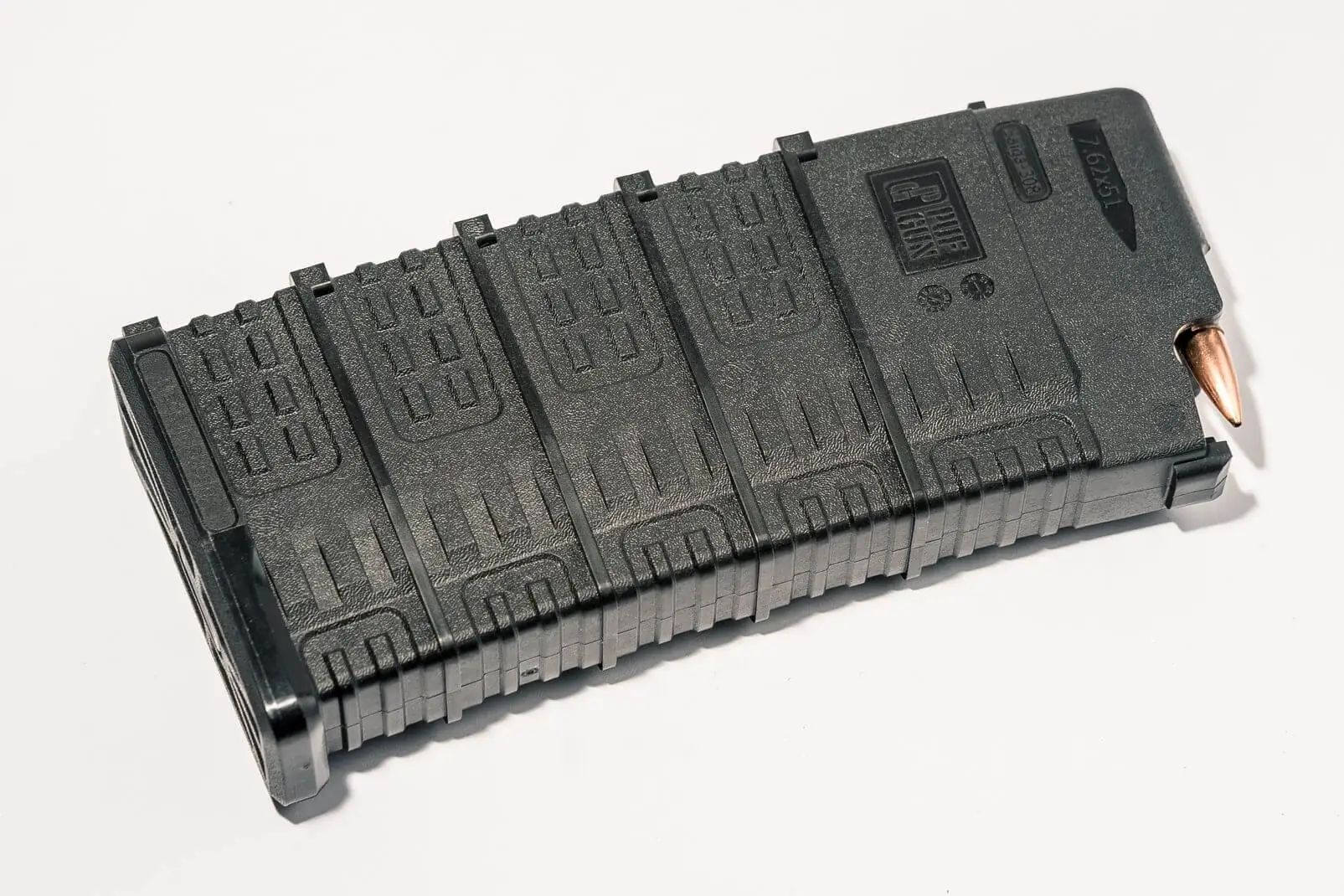 Магазин Pufgun На Сайга-308, 7,62Х51, 25 Патронов, Полимер, Черный, Возможность Укорочения, 188Гр.