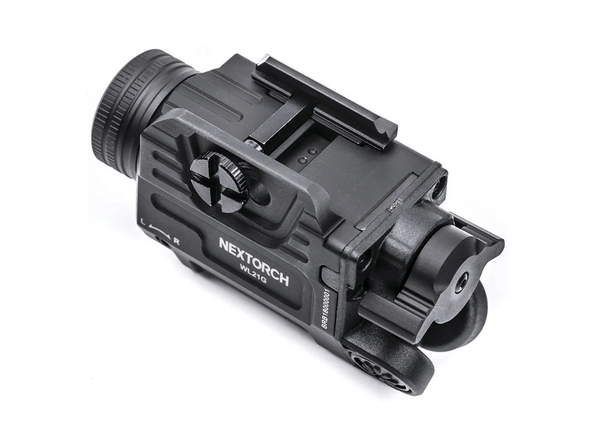 Фонарь Nextorch WL21G Dual-Light, пистолетный, 650 lm, зелёный ЛЦУ