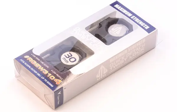 Кольца Leapers UTG 30 мм быстросъемные на Weaver с винтовым зажимом, низкие