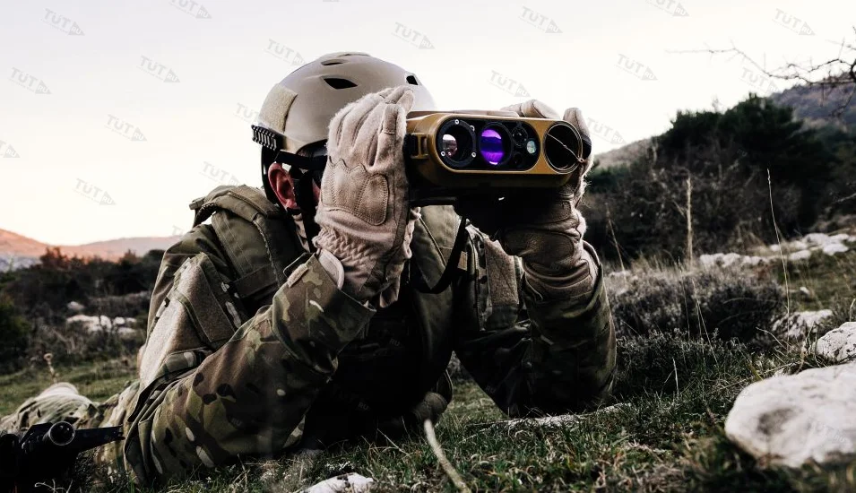 Многофункциональный тепловизионный бинокль большой дальности JIM COMPACT