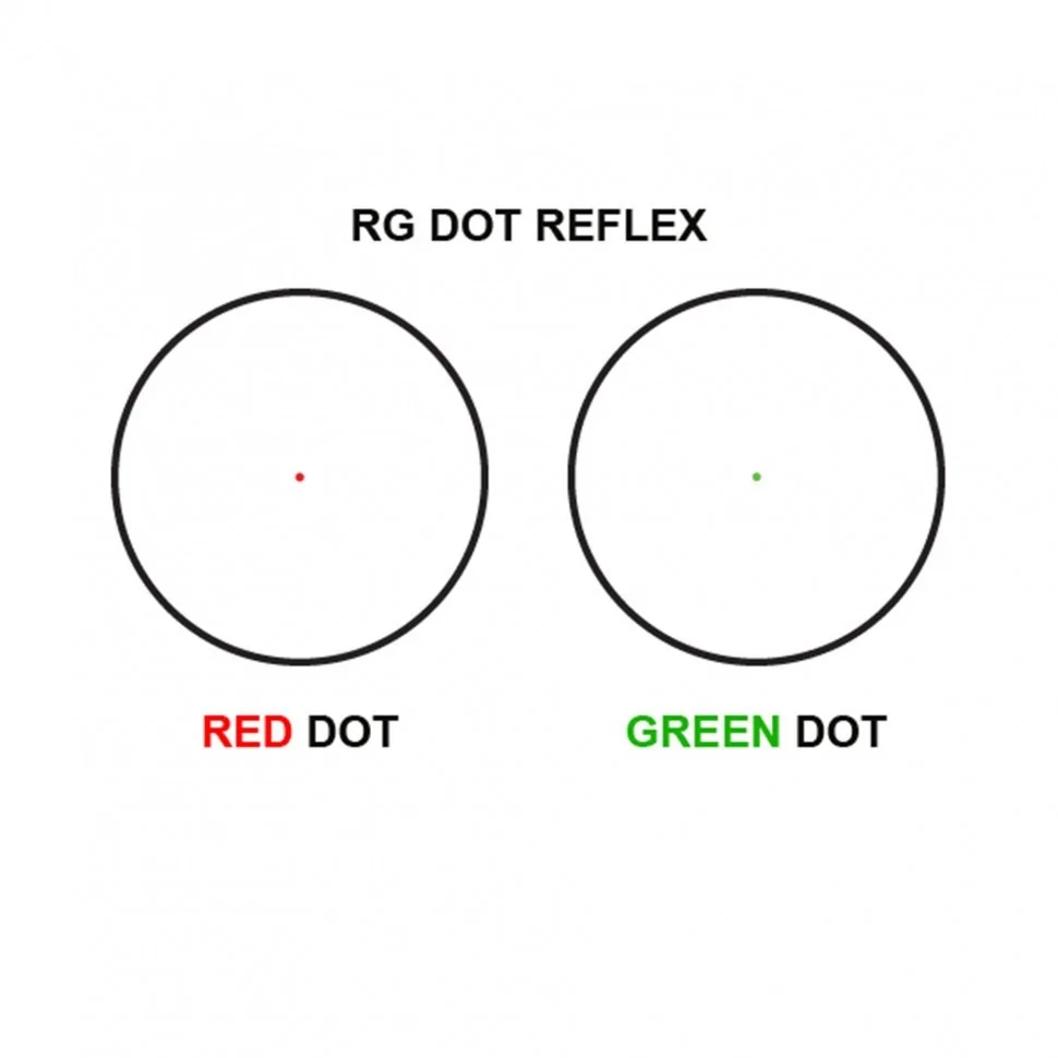 Коллиматорный прицел Leapers 1х38, точка 4MOA