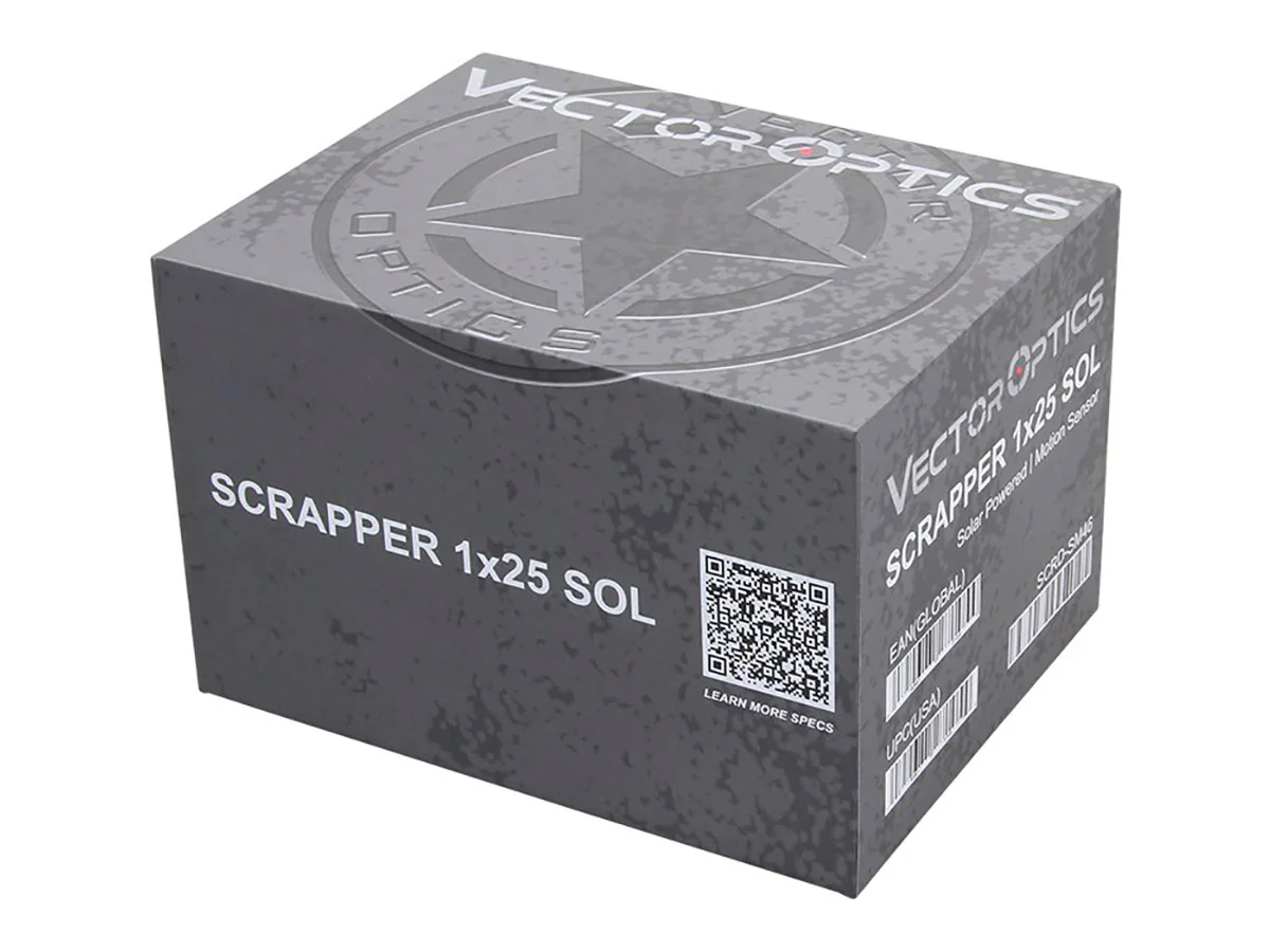 Коллиматорный прицел Vector Optics SCRAPPER 1x25 SOL
