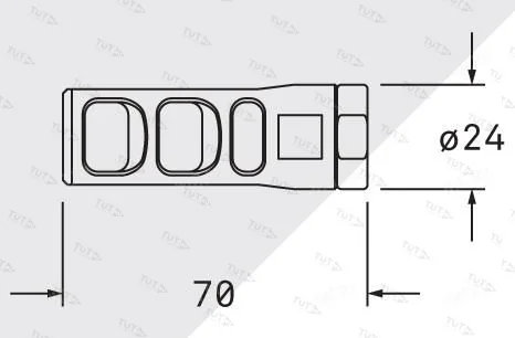 ДТК Audere IMPERIUM, калибры от .223 до .338, резьба 1/2"-28 UNEF | 5/8"-24 UNEF | М15х1 | М18х1