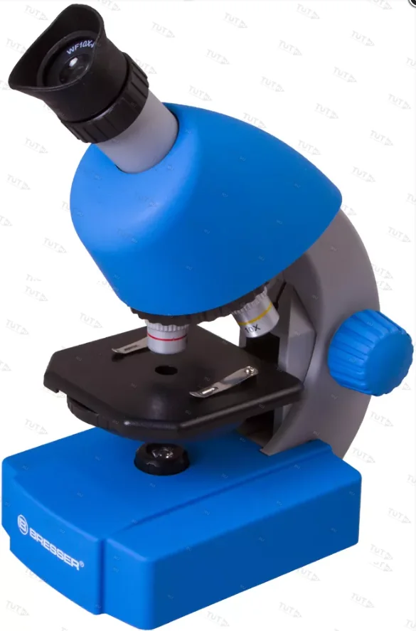 Микроскоп Bresser Junior 40x-640x, синий