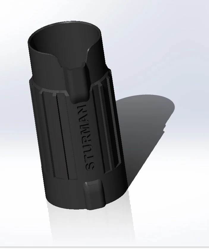 Бленда Sturman для прицела PARD-008P-LRF (PETG)