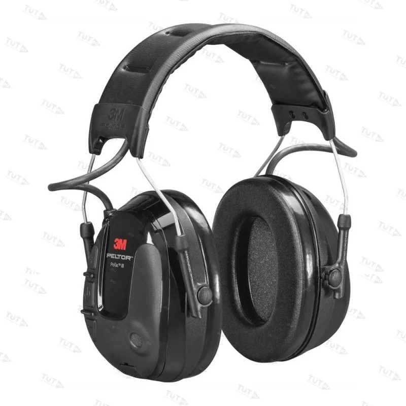 Наушники Активные 3M™Peltor™Protac Iii Slim,Snr 26Db,Нескладное Оголовье,Аудиовход 3,5Мм,Чёрные,303Г