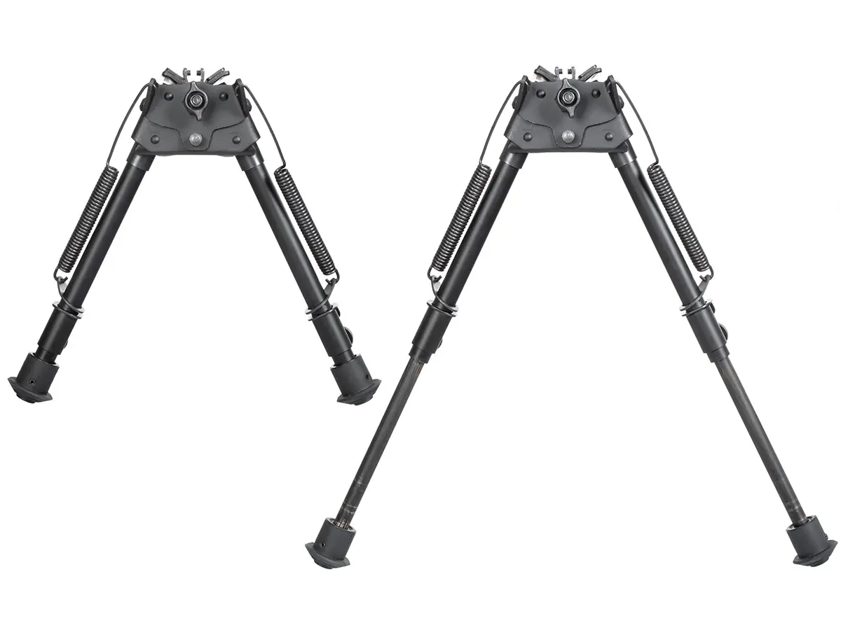 Сошки ShotTime на антабочный винт с качалкой H=19,5-29,5см