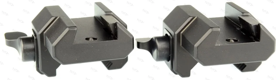 Быстросъемный кронштейн MAK на раздельных основаниях под LM-призму для установки на основание Weaver