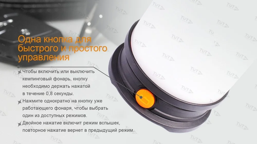 Фонарь Fenix CL30R черный