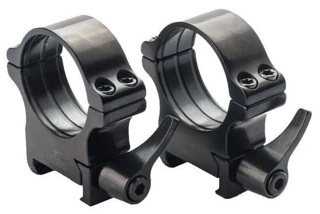 Кольца Rusan быстросъемные Picatinny на 34мм H12 рычажные (050P-34-12-R)