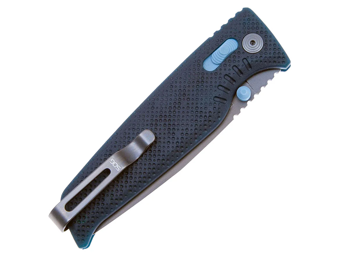 Нож складной SOG Altair XR Squid Ink, сталь Cryo 154CM, рукоять GRN