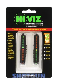 HiViz мушка TO400 2 мушки в 1 Модель 400 (ширина планки 8,3 мм - 11,1 мм)
