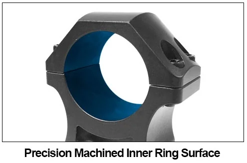 Кольца UTG PRO® Weaver/Picatinny, диаметр 26мм, высота 15мм, с упорами,материал алюминий, цвет-черн,